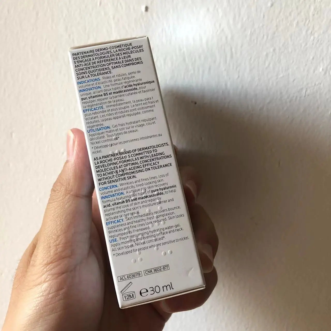 Hyaluronic Acid B5 High Moisturizing Essence 30ml Moisturizing and Soothing and Repairing Fine Lines Dry Lines Skin Care